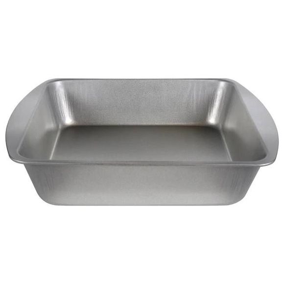 Cooking Concepts Square Tin Cake Pans, 7.625x7.625x2-in. - Picture 2 of 2